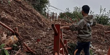 சிவனொளிபாத பகுதியில் மண்சரிவு – வழித்தடம் தற்காலிகமாக மூடல்