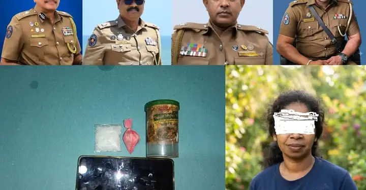 நீண்ட நாள் தேடப்பட்டுவந்த போதைப்பொருள் கடத்தல்கார பெண் கைது!