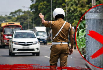 போக்குவரத்து பொலிசார் ஒளிந்து நின்று வாகனங்களை மறிக்கக்கூடாது!