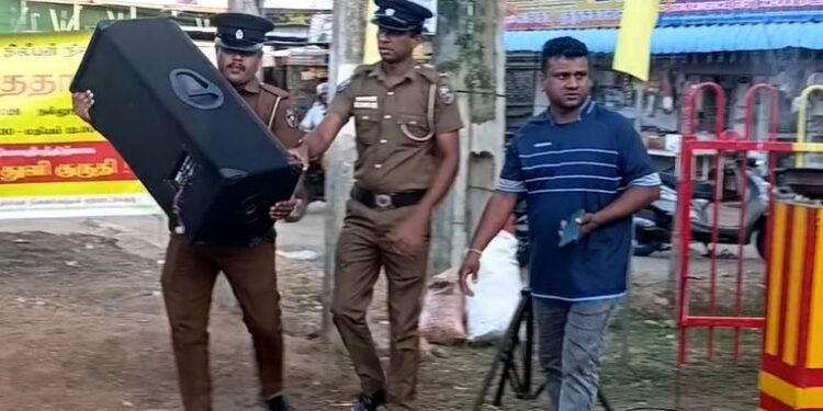 புலனாய்வாளர்களின் அறிக்கையை பெற்றே தியாக தீபத்தின் நினைவிடத்தில் ஒலிபெருக்கி பாவிக்கலாமாம்