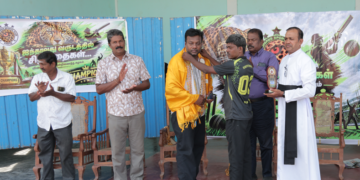 “கிரிக்கெட் பற்றாளர்” விருது! ஞானேஸ்வரனுக்கு கிடைத்த கௌரவம்