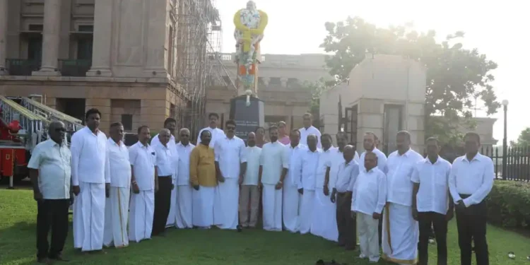 மலையக மக்களின் வரலாற்றில் தடம்பதித்த தலைவருக்கு உணர்வுபூர்வ அஞ்சலி!