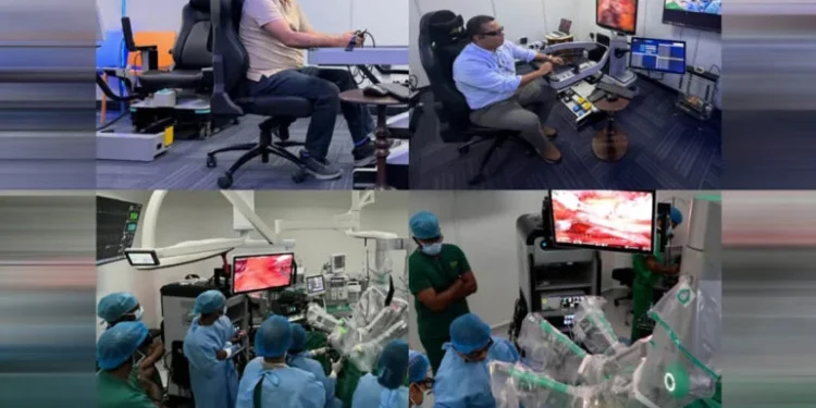 இலங்கையில் முதன்முறையாகத் தொலைதூர ரோபோட்டிக் அறுவைச் சிகிச்சை!