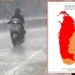 100 மி.மீக்கும் அதிகமான பலத்த மழை தொடர்பில் எச்சரிக்கை அறிவிப்பு