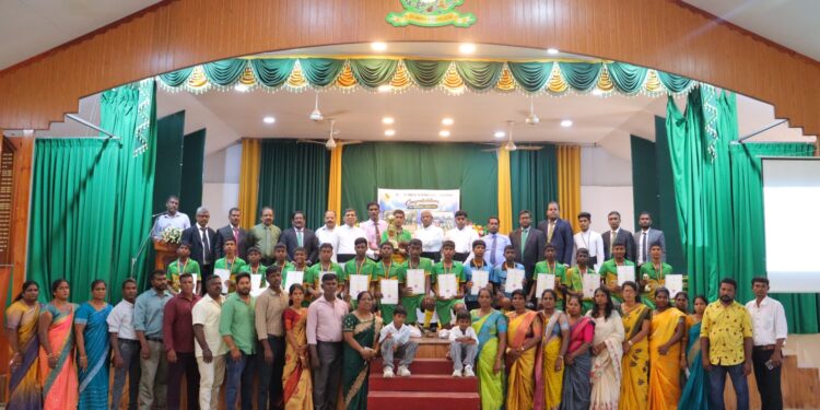 2026 தேசியமட்ட காற்பந்தாட்டப் போட்டியில் சாதனை படைத்த சென் பற்றிக்ஸ் கல்லூரி மாணவர்கள் கௌரவிப்பு