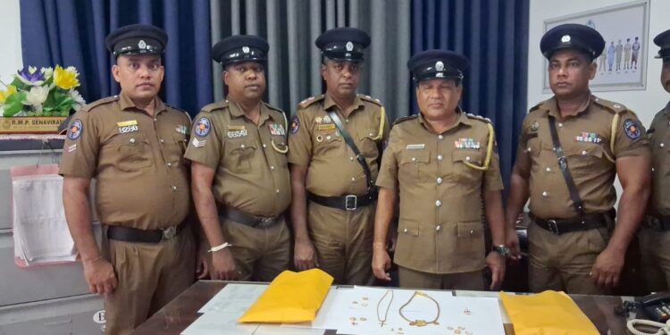 யாழ்ப்பாணத்தில் 18 பவுண் நகைகள் கொள்ளை! இளைஞன் கைது – 15 பவுண் நகைகள் மீட்பு