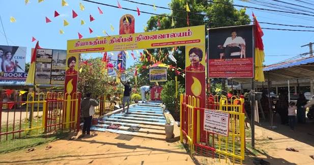 தியாக தீபத்தின் நினைவாலயம் சட்டவிரோதமானது: உடனடியாக அகற்றுமாறு மாநகர சபைக்கு பொலிஸார் கடிதம்